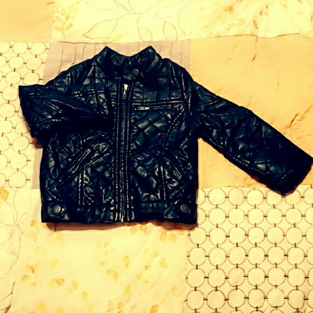 Girls pleather jacket
